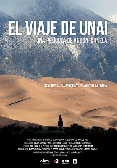 Cartel de la película documental El viaje de Unai.