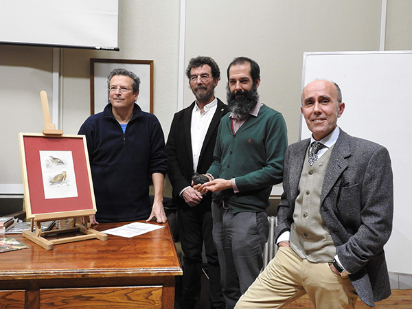 De izquierda a derecha, Rafael Serra, Javier Zapata, David González y Américo Cerqueira (foto: Javier Martín).


