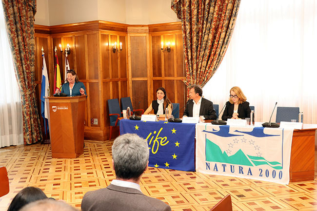 Inauguración en Santander del encuentro LIFE Platform Meeting: Conservación de anfibios y reptiles en Europa (foto: Fernando Jorge Pereira).