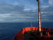 21 de enero, buque Hespérides, Atlántico Sur